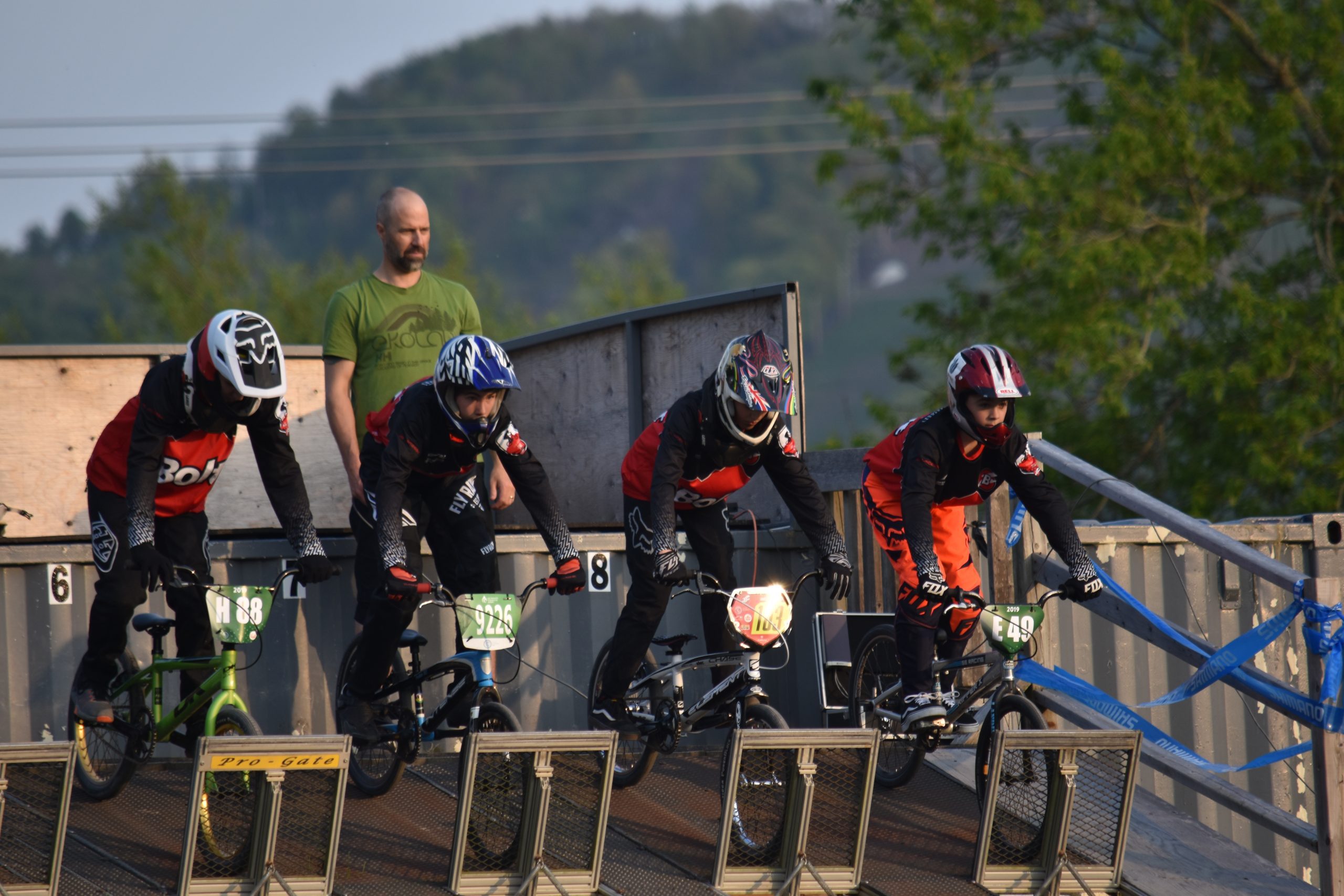 Pratique du Club BMX CNCB-Bolt