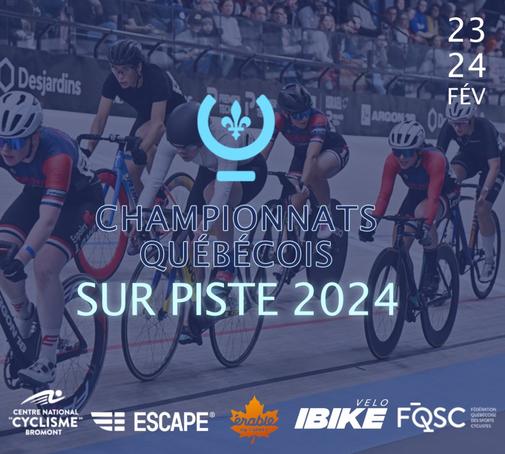 Championnats québécois sur piste 2024