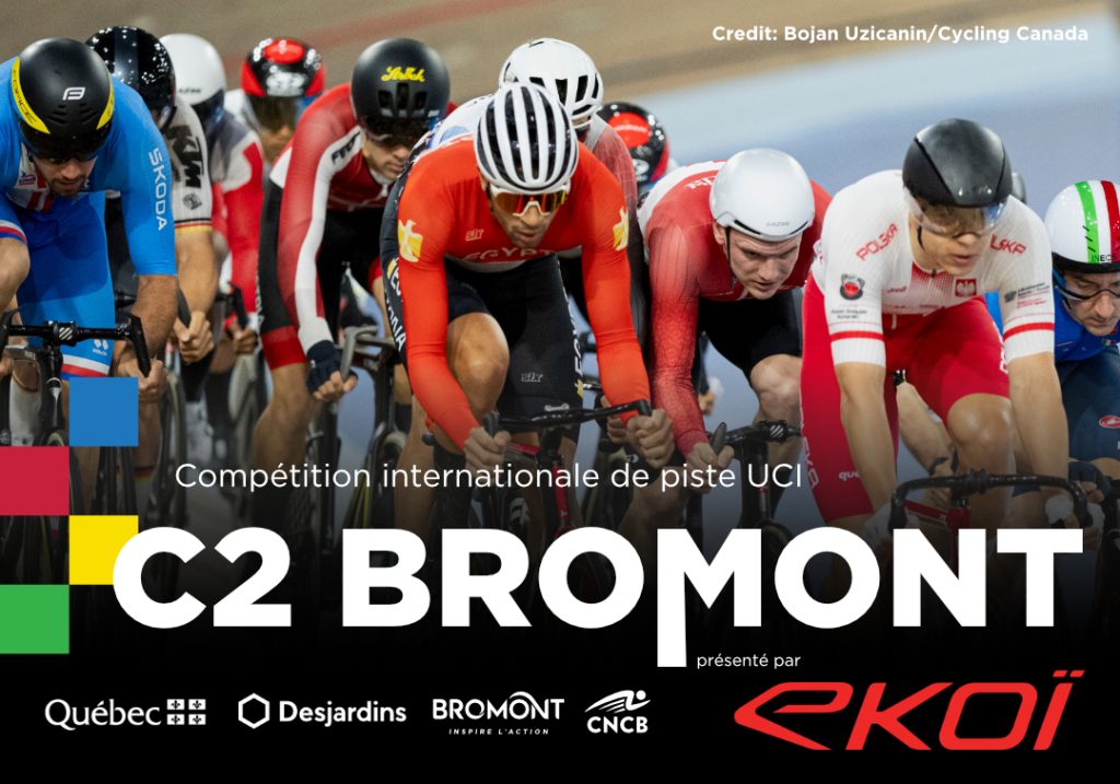 C2 Bromont compétition internationale UCI sur piste 2025