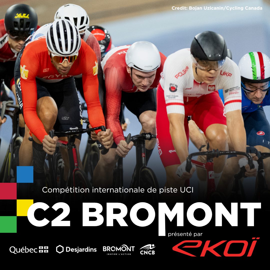 C2 Bromont compétition internationale UCI sur piste 2025