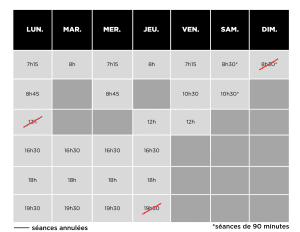 PowerWatts Course Schedule Fall 2025 CNCB