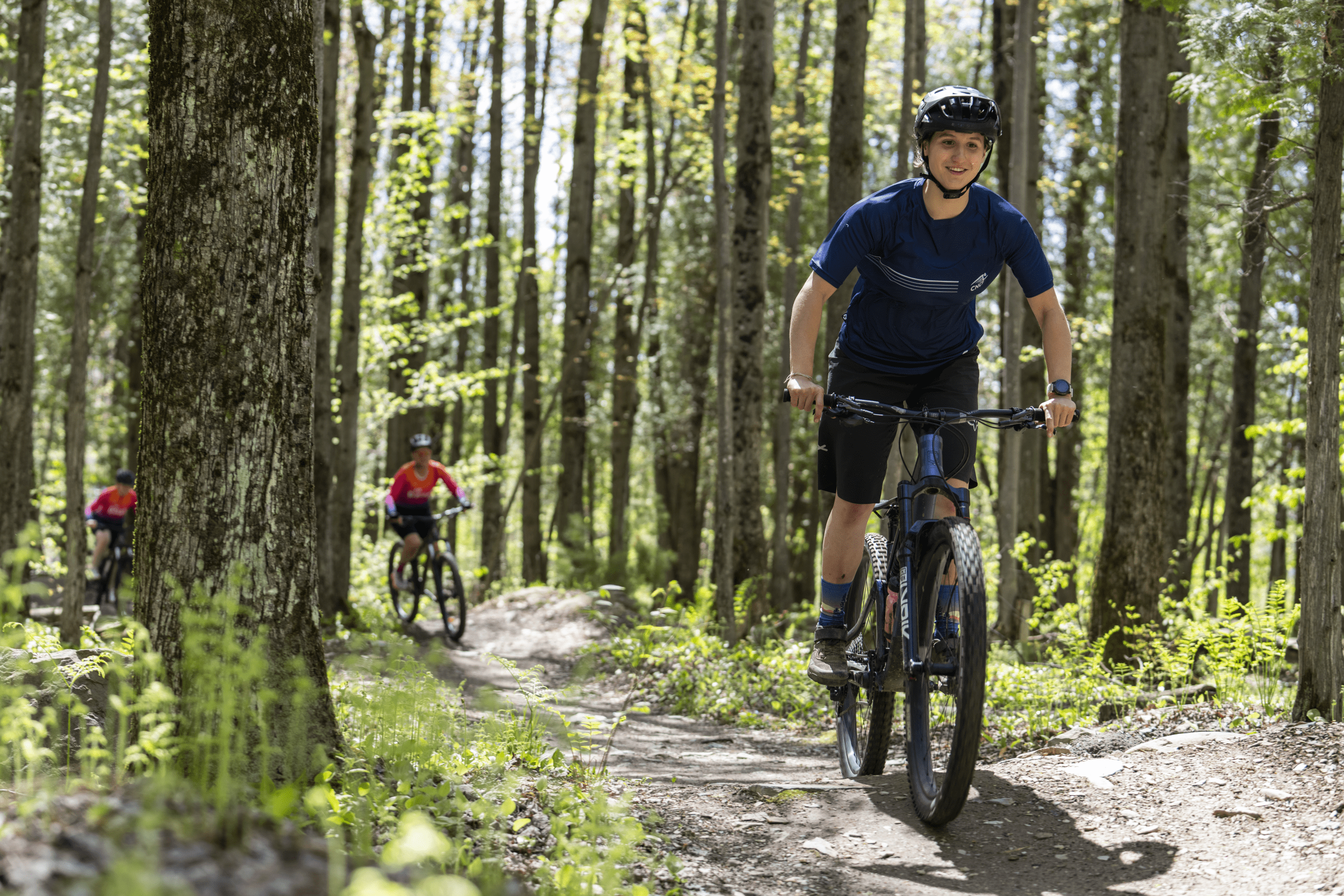 Activité en vélo de montagne